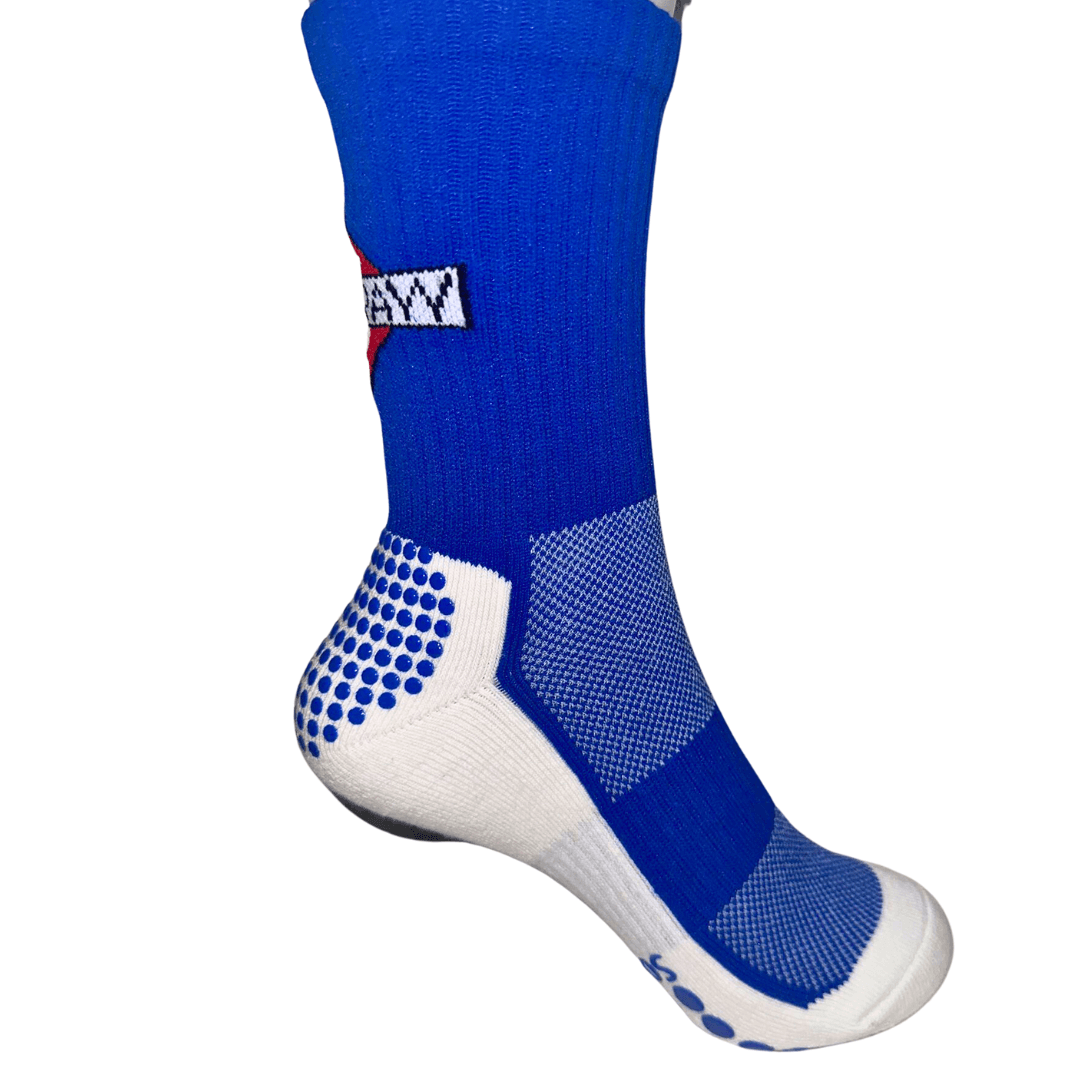 Blue boxing socks I best boxing socks I combat socks I boxing socks