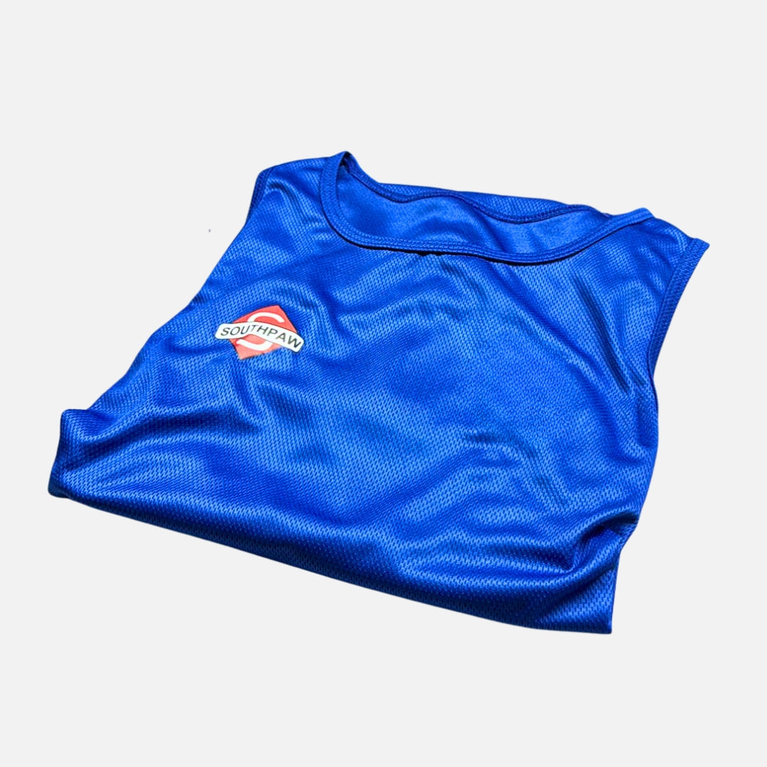 Blue Amateur Boxing Kit | Competition Vest & Shorts