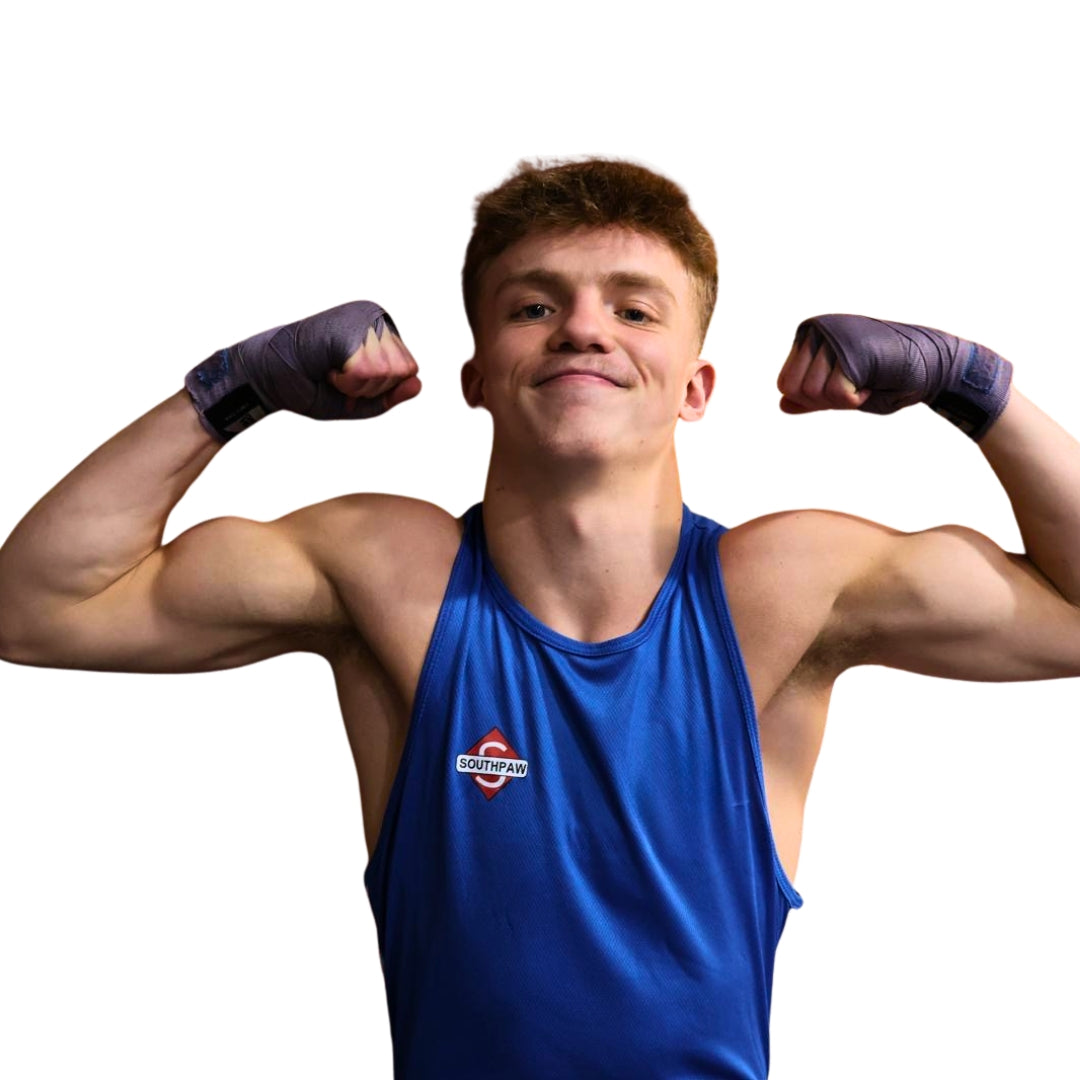 Blue Amateur Boxing Kit & Socks Bundle Deal | Competition Vest, Shorts, & Socks
